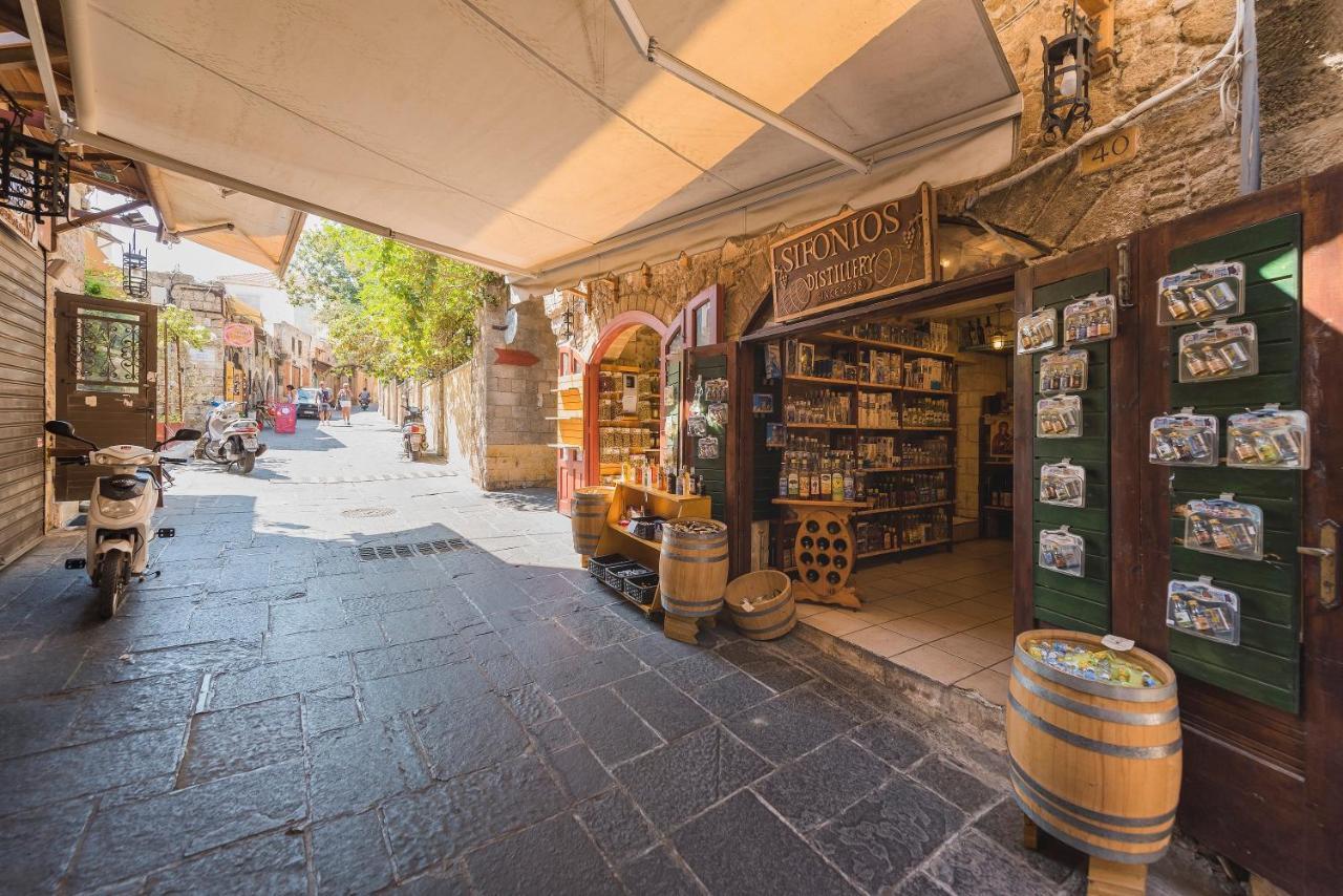 Centrale Apartment Old Town Rhodes City Zewnętrze zdjęcie